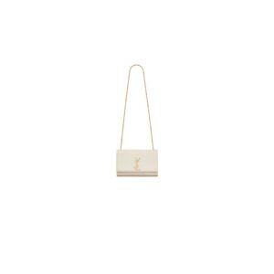 KATE MEDIUM CHAIN BAG IN GRAIN DE POUDRE EMBOSSED LEATHER