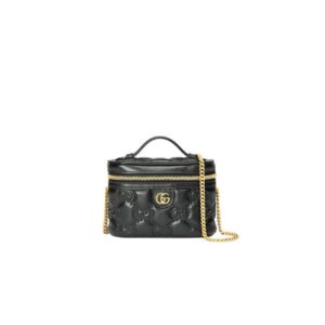 GG Matelass?? top handle mini bag