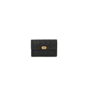Chanel boy long wallet