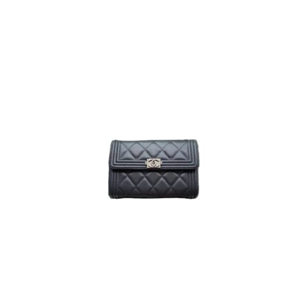 Chanel boy long wallet