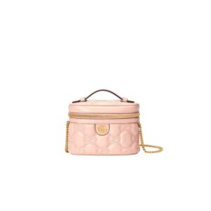 GG Matelass?? top handle mini bag