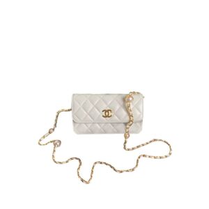 CHANEL Flap Phone Holder with Chain(HIGH-END GRADE)