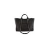 CHANEL Woven Straw Raffia Striped Medium Deauville Tote