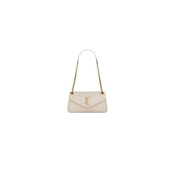 YSL CALYPSO small in plunged lambskin