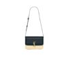 SOLFERINO MEDIUM SATCHEL IN BOX SAINT LAURENT LEATHER