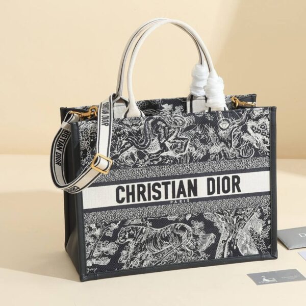 Medium Dior Book Tote - Image 2