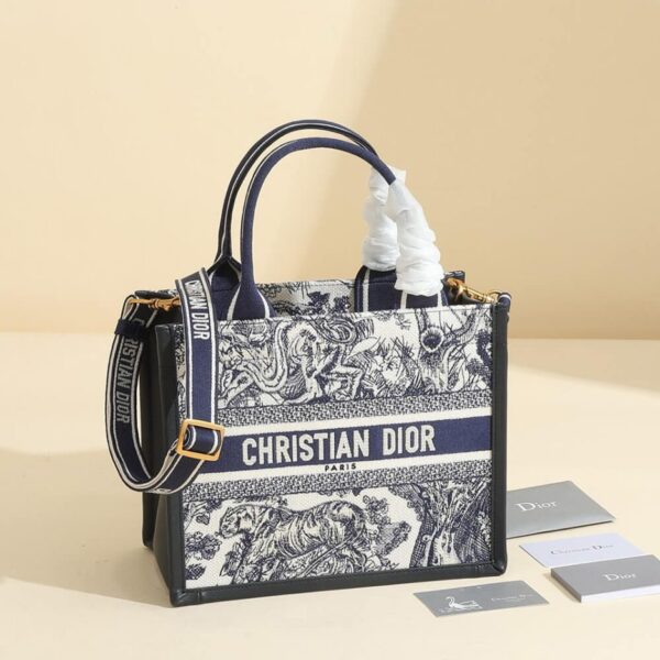 Medium Dior Book Tote - Image 2