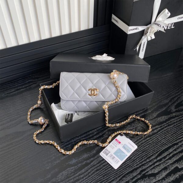 CHANEL Flap Phone Holder with Chain(HIGH-END GRADE) - Image 2
