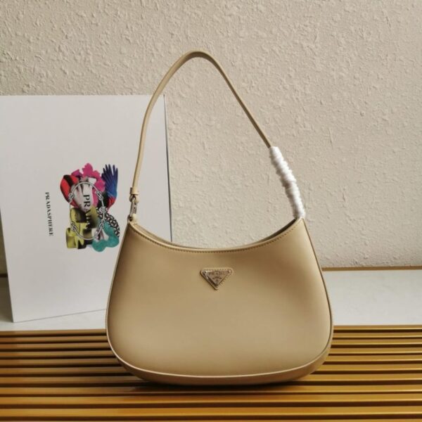 Prada Cleo brushed leather shoulder bag - Image 2