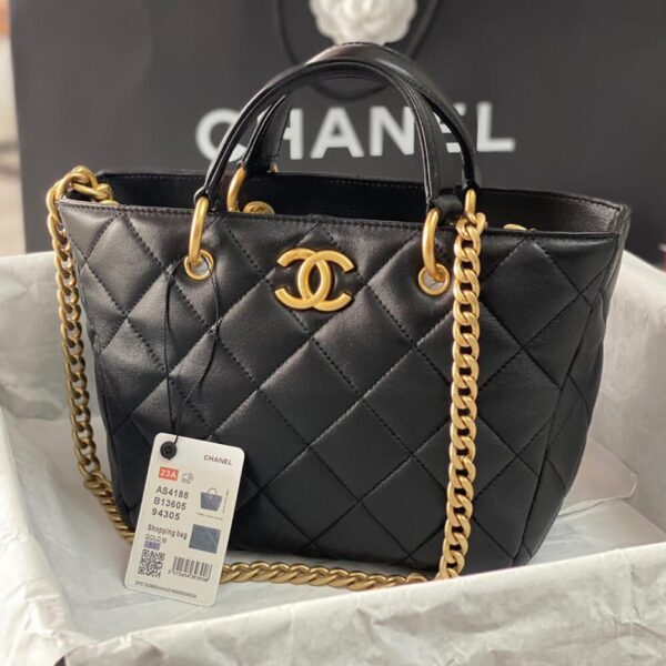 CHANEL SHOPPING BAG - Image 2