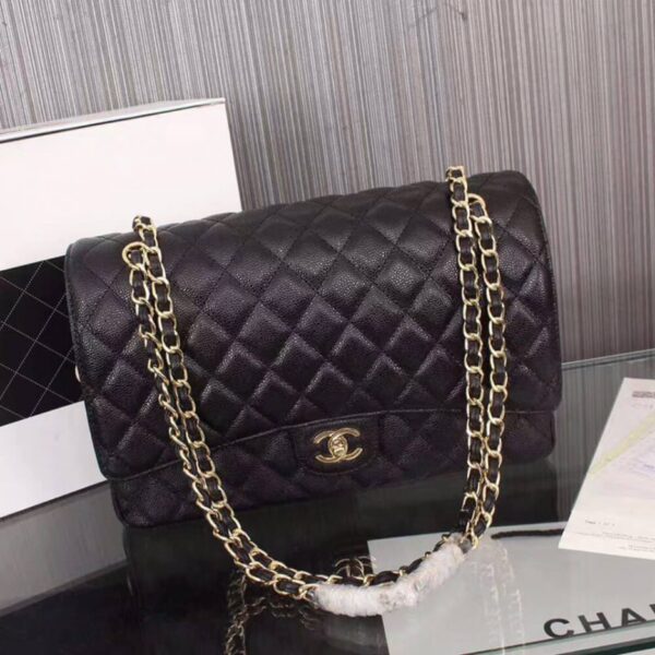 CHANEL Classic Maxi Handbag - Image 2