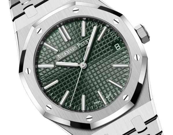 ROYAL OAK SELFWINDING  50TH ANNIVERSARY  Ref. 15510ST.OO.1320ST.04 This 41 mm Royal Oak Selfwinding in stainless steel sports(AAAAA version) - Image 3