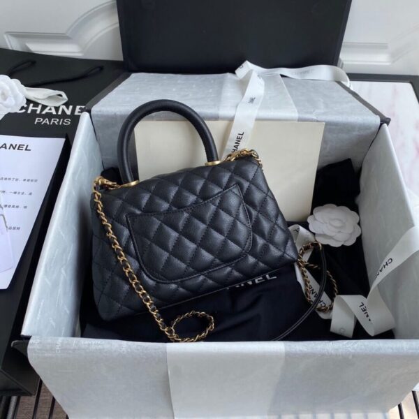CHANEL Coco Handle Bag Small - Image 3