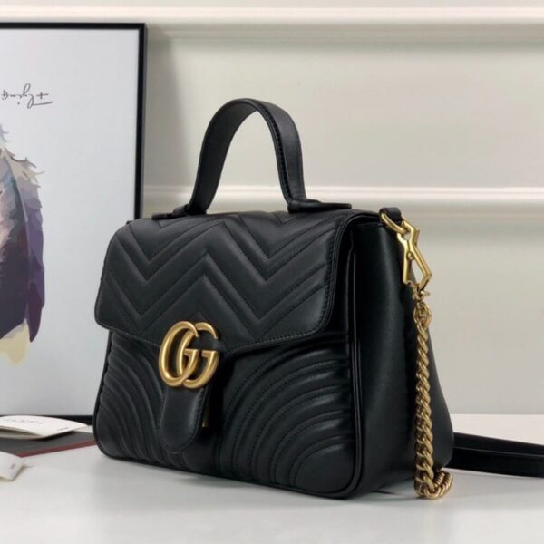 GG Marmont small top handle bag - Image 3