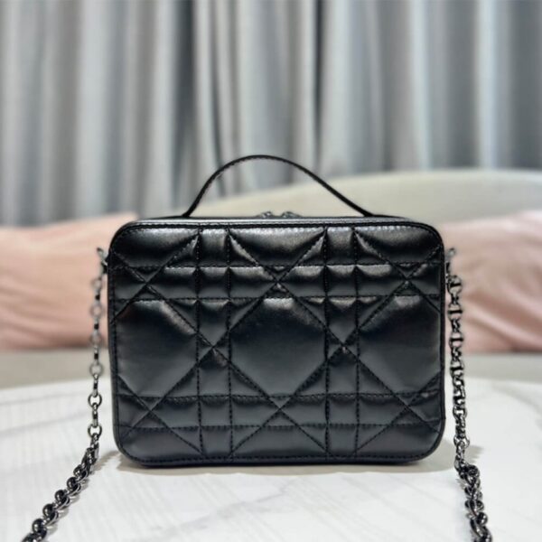 DIOR CARO BOX BAG WITH CHAIN - Image 3