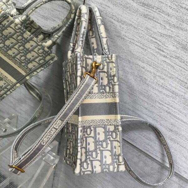 Mini Vertical Dior Book Tote - Image 3