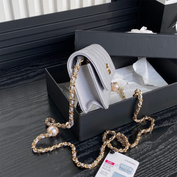 CHANEL Flap Phone Holder with Chain(HIGH-END GRADE) - Image 3