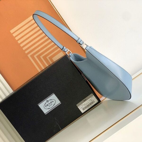 Prada Cleo brushed leather shoulder bag - Image 3