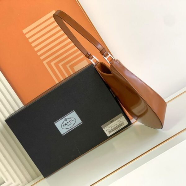 Prada Cleo brushed leather shoulder bag - Image 3
