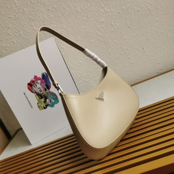 Prada Cleo brushed leather shoulder bag - Image 3