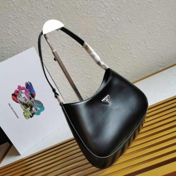 Prada Cleo brushed leather shoulder bag - Image 3