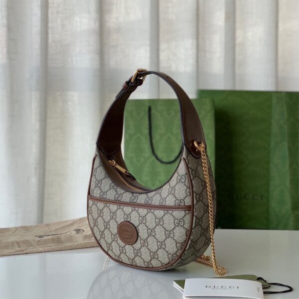 GG half-moon-shaped mini bag - Image 3