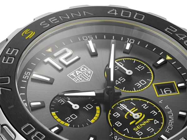 TAG HEUER FORMULA 1 X SENNA Quartz Chronograph - Diameter 43 mm CAZ101AF.BA0637 - Image 8