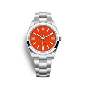 OYSTER PERPETUAL 124300 Series??orange??