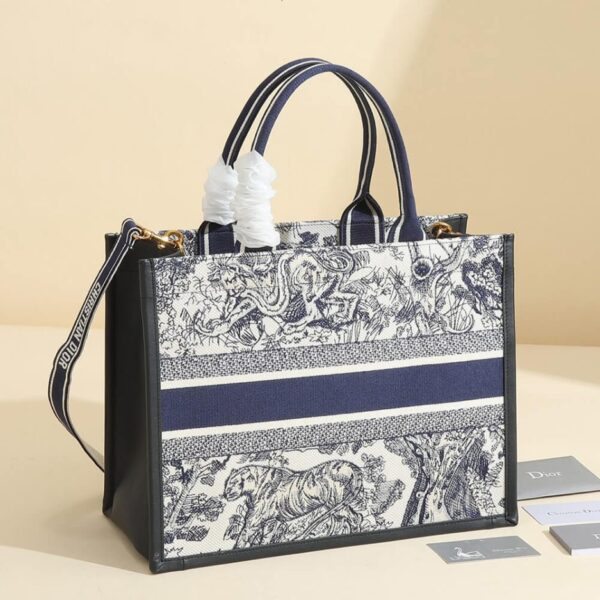 Medium Dior Book Tote - Image 4