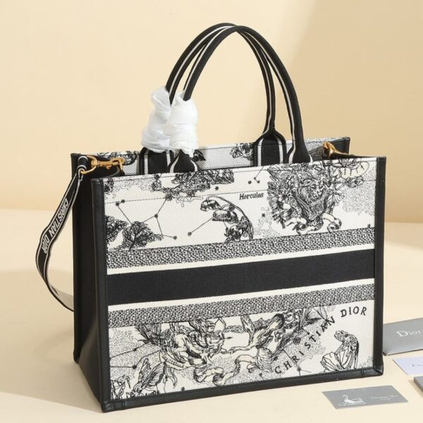 Medium Dior Book Tote - Image 4