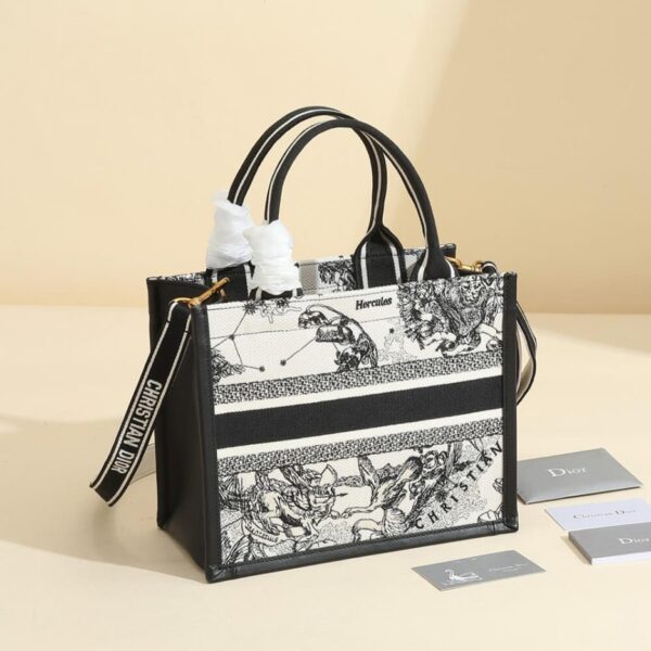 Medium Dior Book Tote - Image 4