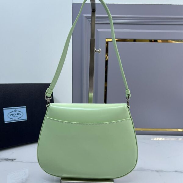 Small Prada Cleo brushed leather shoulder bag with flap - Image 4