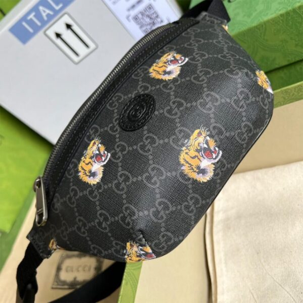 GG belt bag with tiger print - Image 4