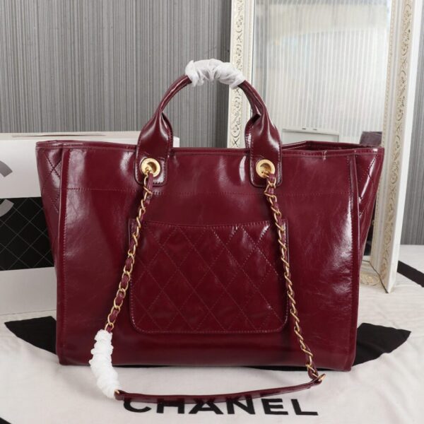 CHANEL LARGE DEAUVILLE TOTE - Image 4