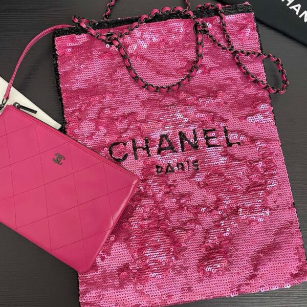 CHANEL SHOPPING BAG - Image 4