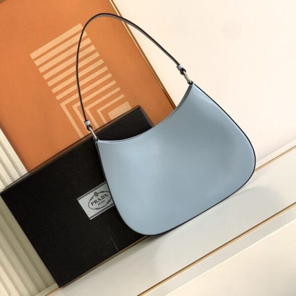 Prada Cleo brushed leather shoulder bag - Image 4