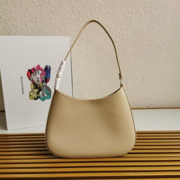 Prada Cleo brushed leather shoulder bag - Image 4