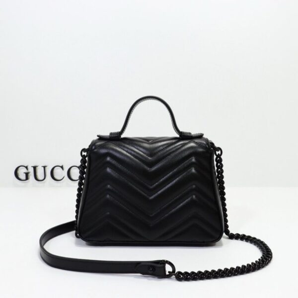 GG MARMONT MINI TOP HANDLE BAG - Image 4