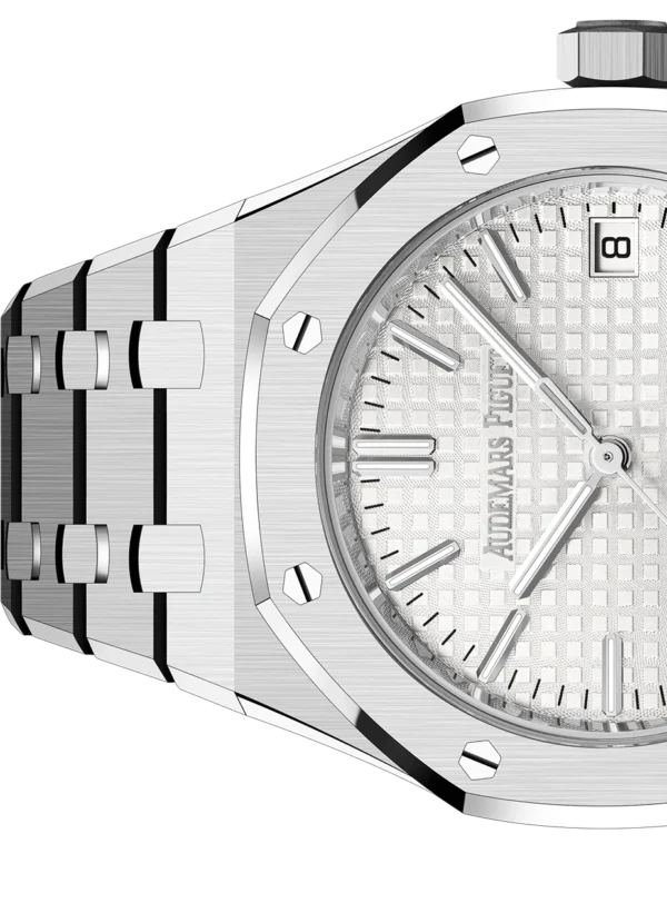 ROYAL OAK SERIES AUTOMATIC WINDING WATCH  5O ANNIVERSARY EDITION  Ref. 15550ST.OO.1356ST.01 - Image 5