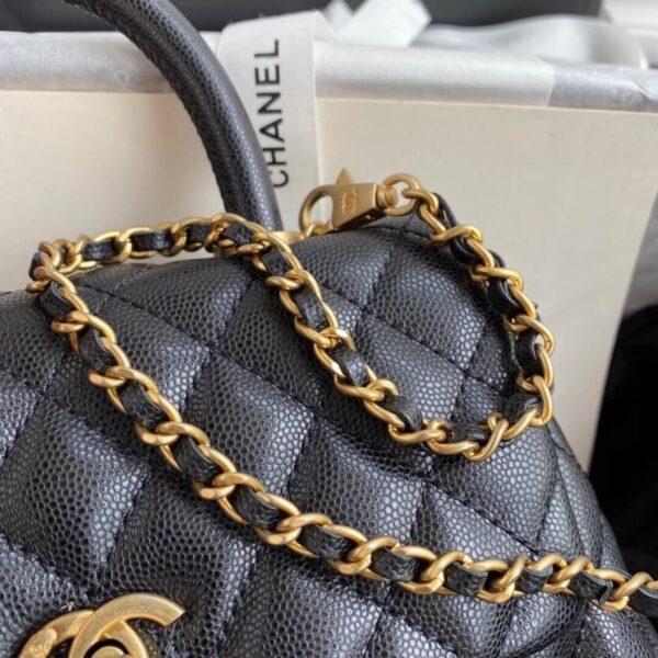 CHANEL Coco Handle Bag Small - Image 5