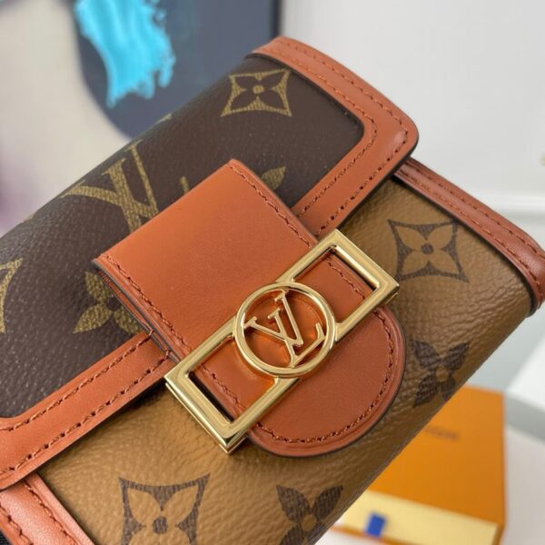LV Dauphine Compact Wallet - Image 5