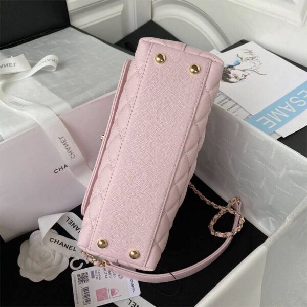 CHANEL Coco Handle Bag Small - Image 5
