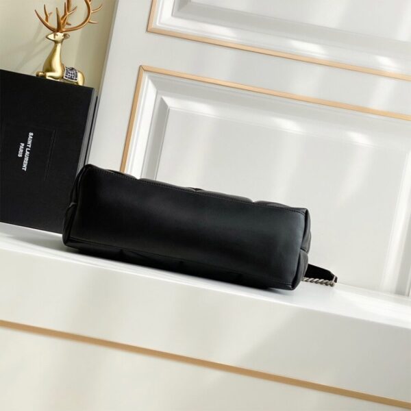 PUFFER SMALL CHAIN BAG IN QUILTED LAMBSKIN - Image 5
