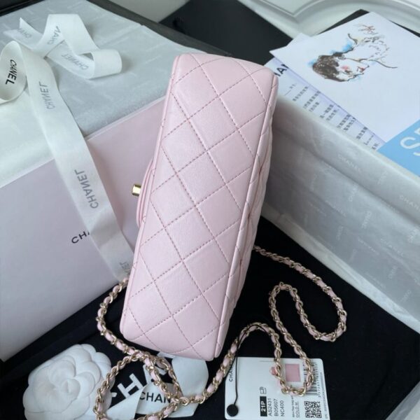 CHANEL Mini Classic Handbag With Top Handle - Image 5
