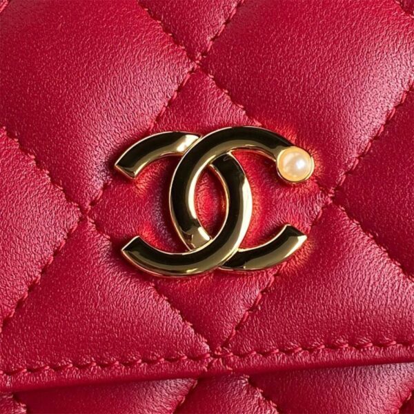 CHANEL Flap Phone Holder with Chain(HIGH-END GRADE) - Image 5