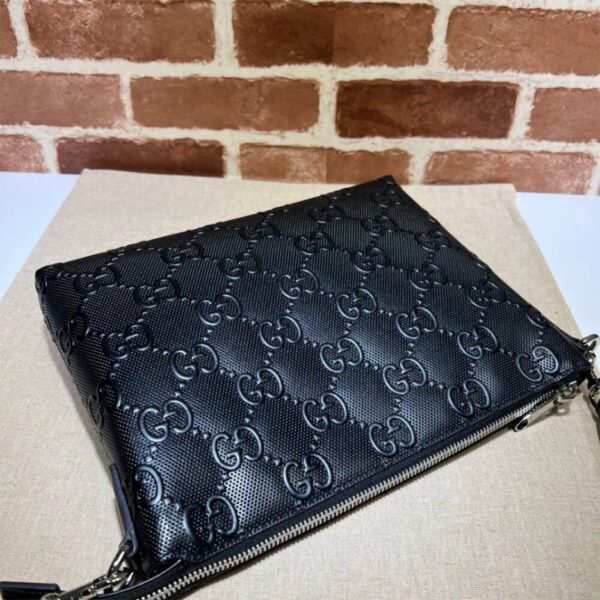 GG embossed medium messenger bag - Image 5