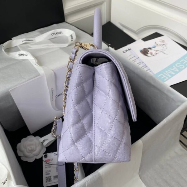 CHANEL Coco Handle Bag Small - Image 6