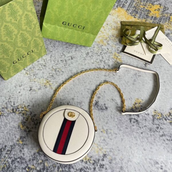 Ophidia GG mini round shoulder bag - Image 6