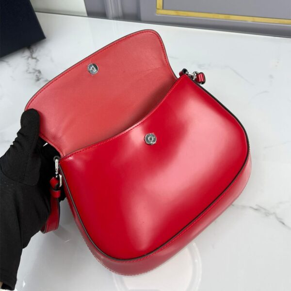 Small Prada Cleo brushed leather shoulder bag with flap - Image 6