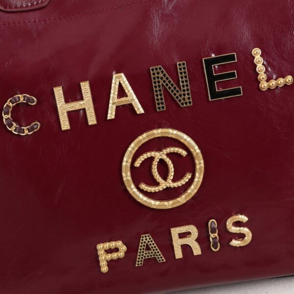 CHANEL LARGE DEAUVILLE TOTE - Image 6